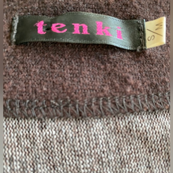 Multicoloured knit dress by Tenki Size S/M pre-owned in good condition - Picture 4 of 12